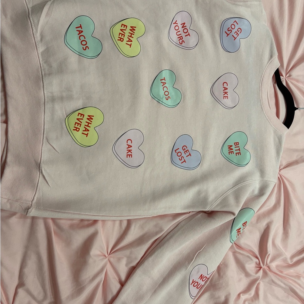 Valentines Hearts Sweatshirt